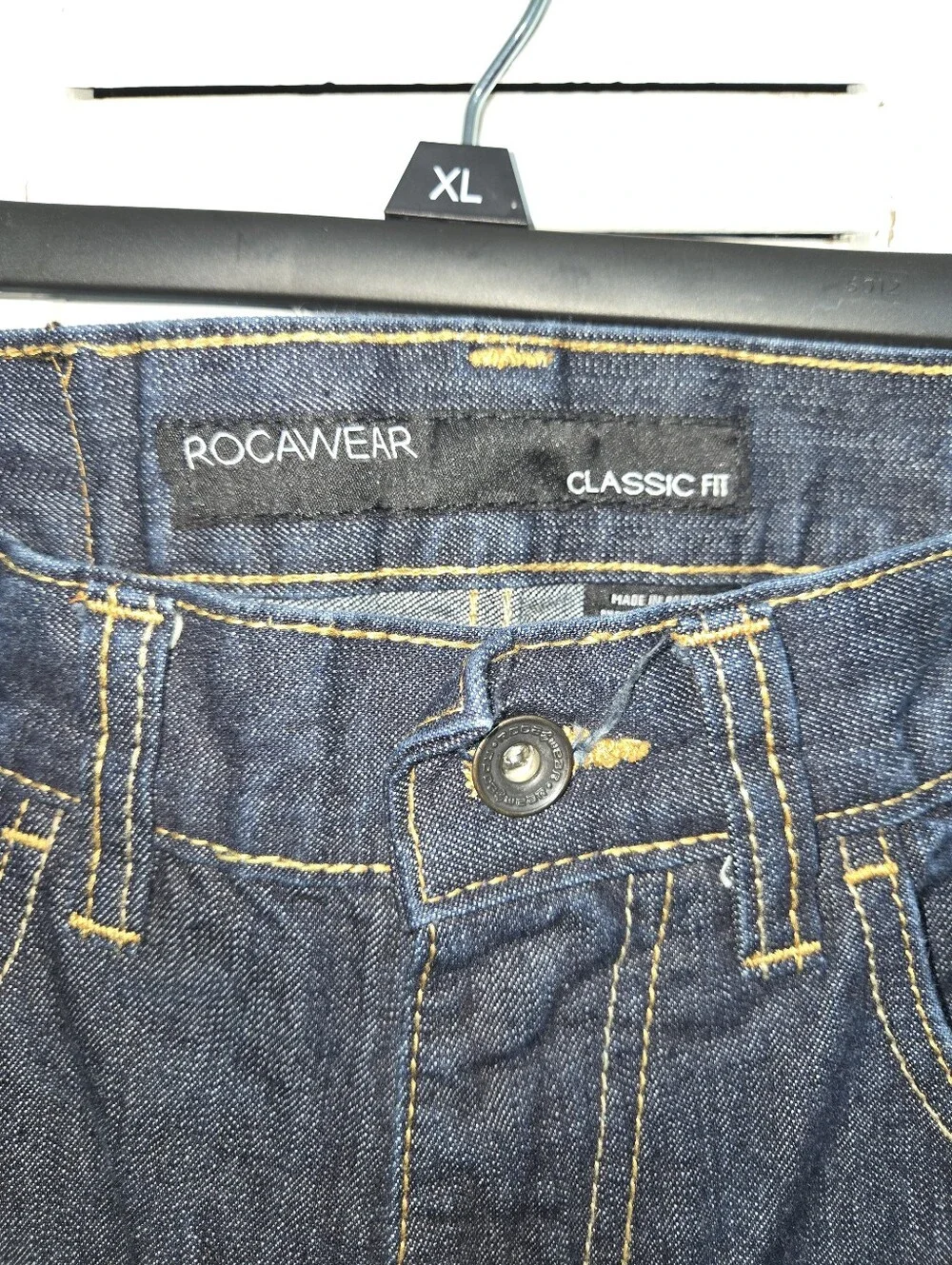 Rocawear Men's 32 Indigo Classic Fit Jeans
